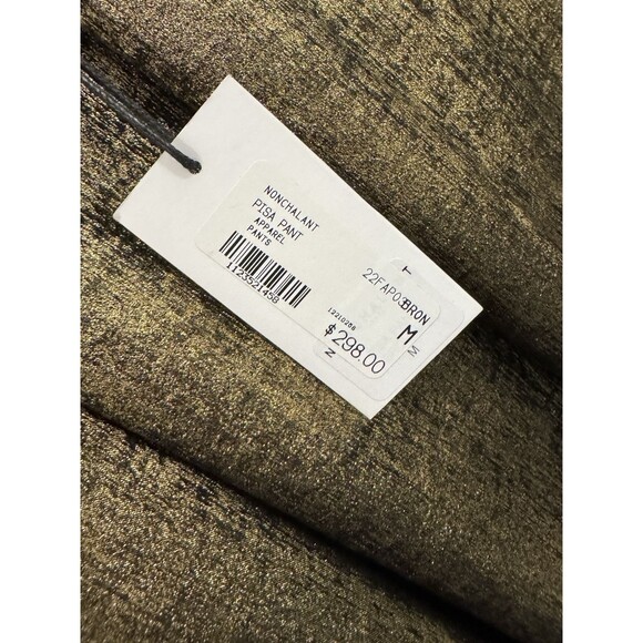 Nonchalant Label Pisa pant In gold - Picture 2 of 4
